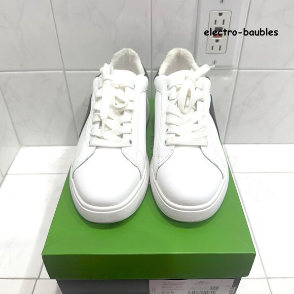 KATE SPADE "Charli" Nappa Lace Up Sneakers Sz 8.5B - Worn 1x - Picture 9 of 13